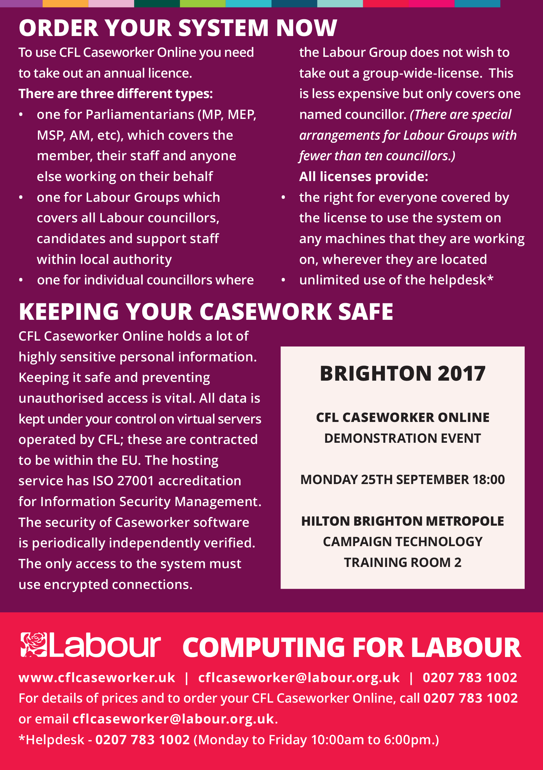 Computing for Labour Caseworker Online Hilton Brighton Metropole-2