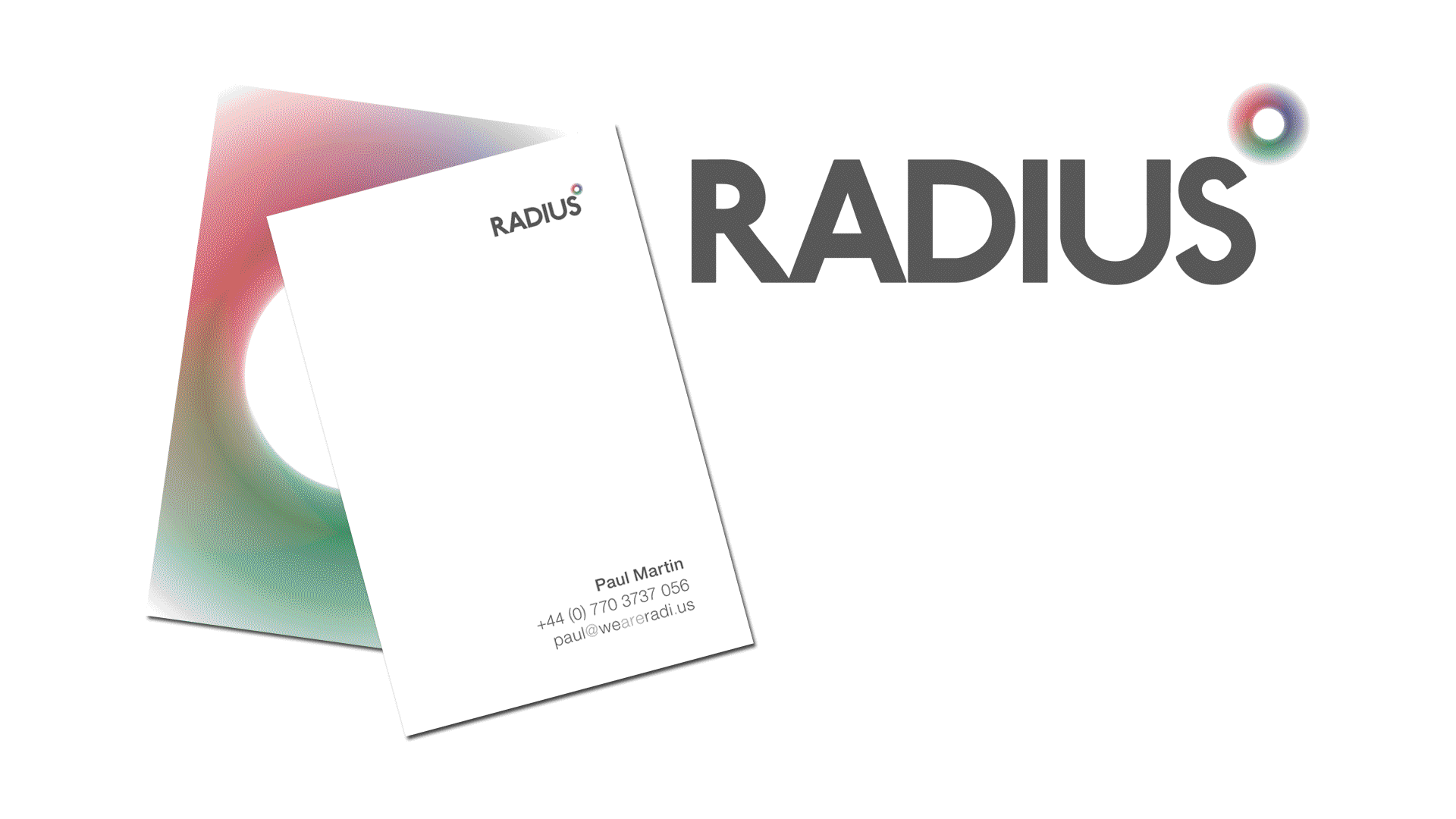 Radius Branding Identity and Business Card